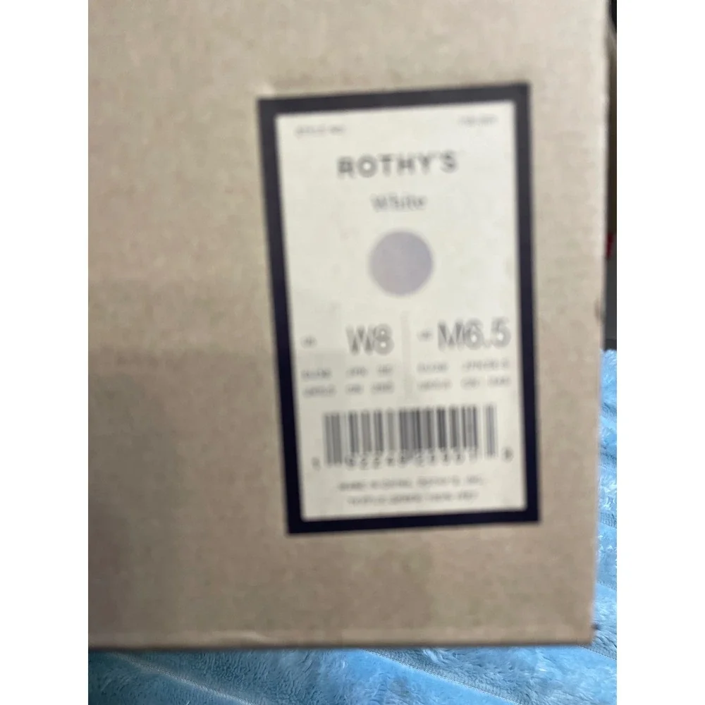 Rothy's The Slip On Sneaker Womens‎ 8 M 6.5 Beige Knit Comfort Shoes